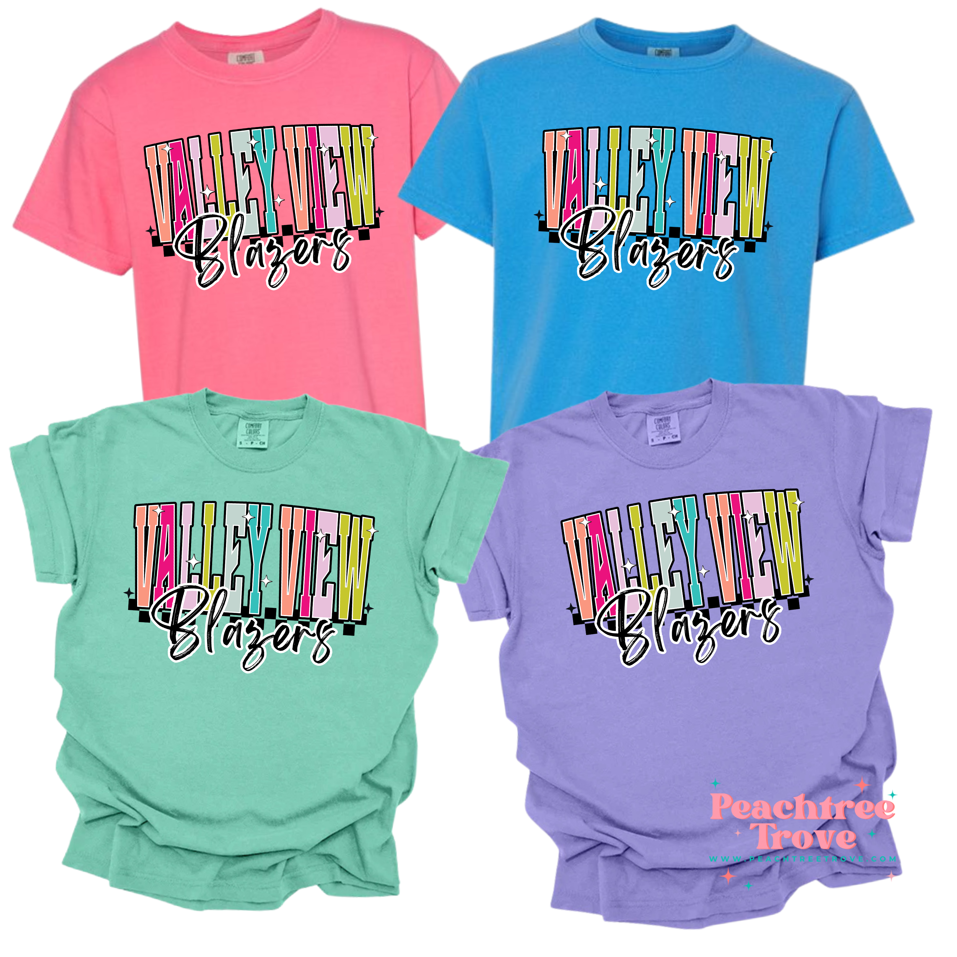 Colorful School Tee- Valley View