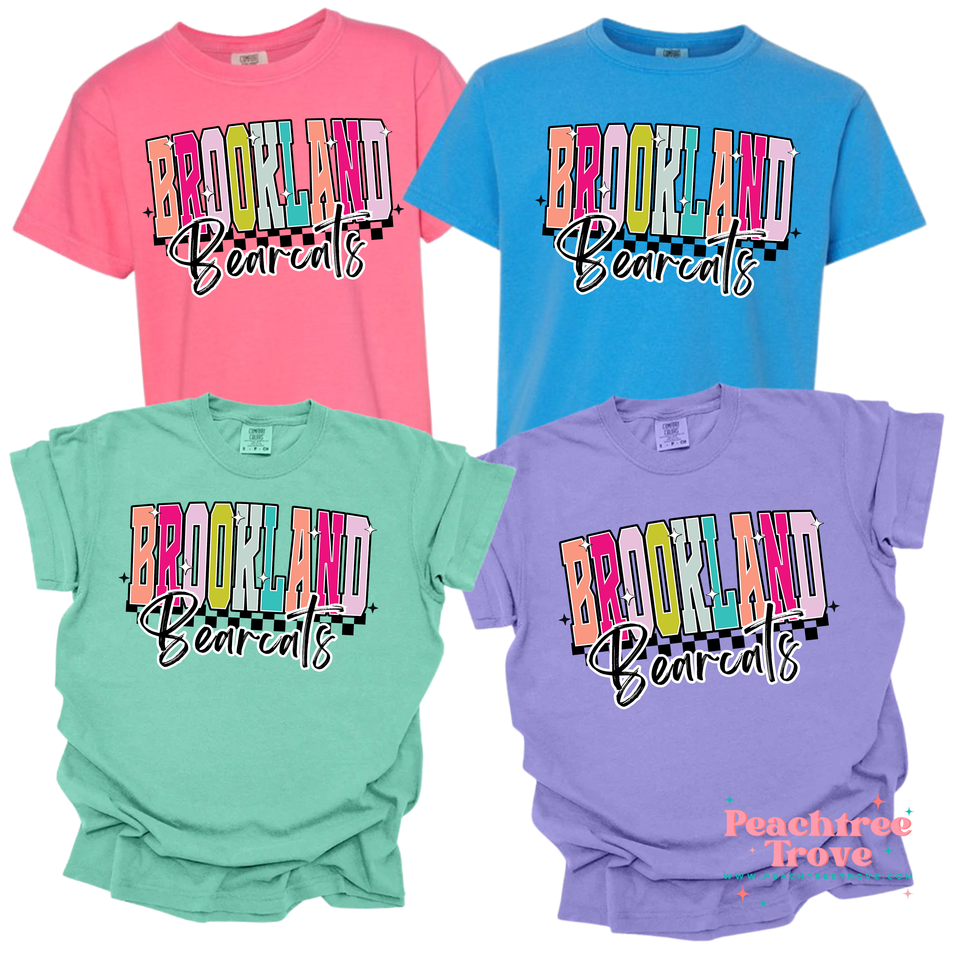 Colorful School Tee- Brookland