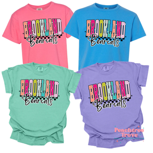 Colorful School Tee- Brookland