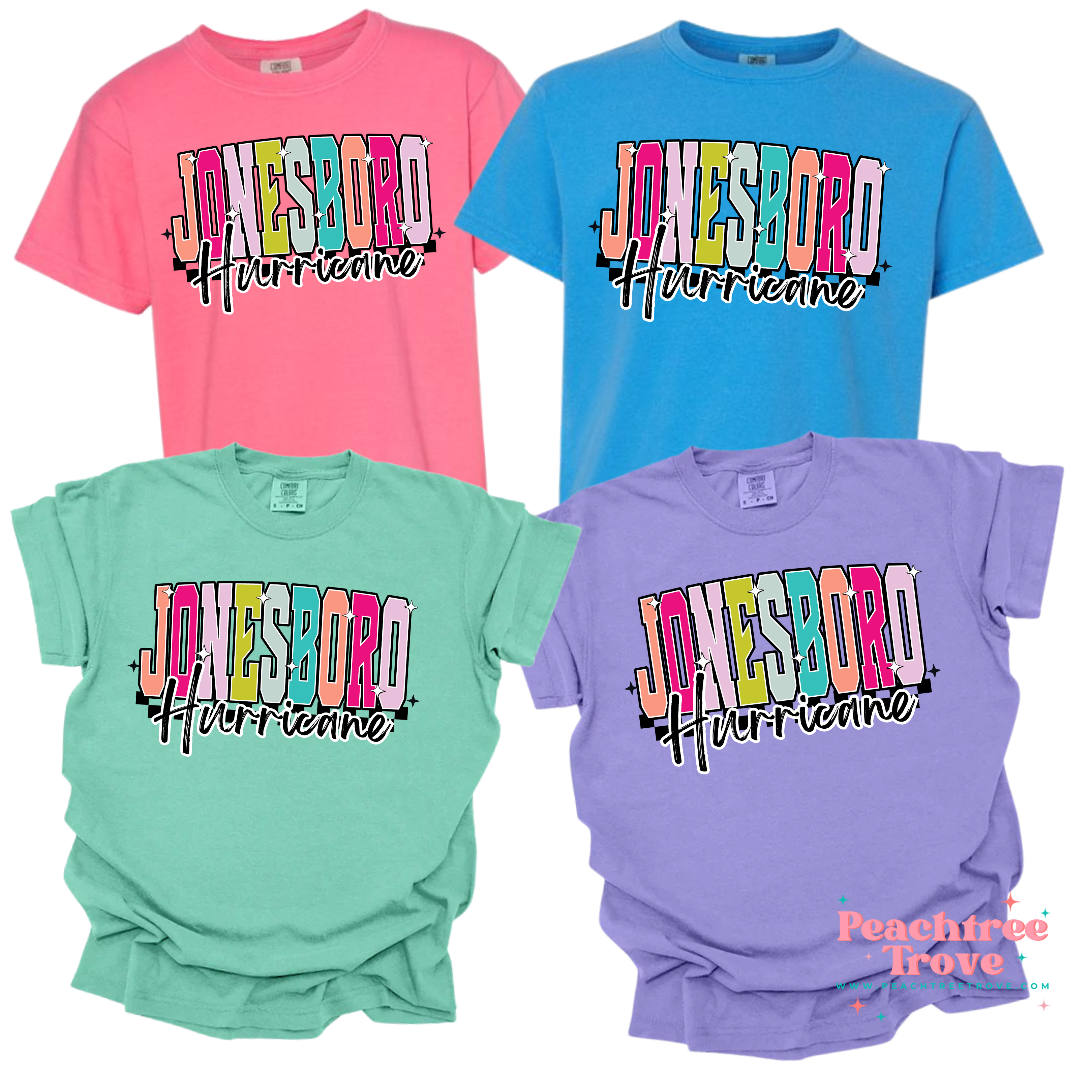 Colorful School Tee- Jonesboro