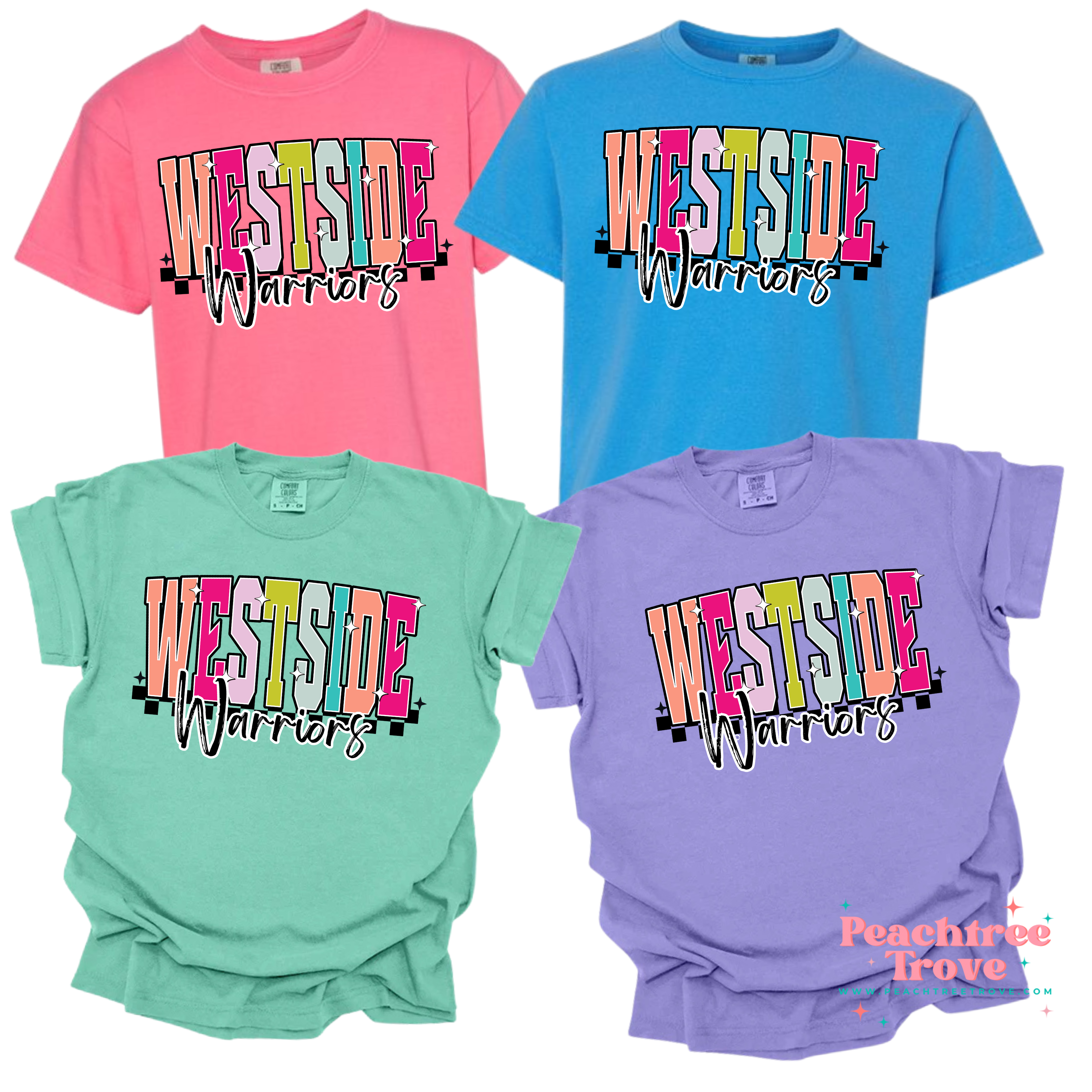 Colorful School Tee- Westside